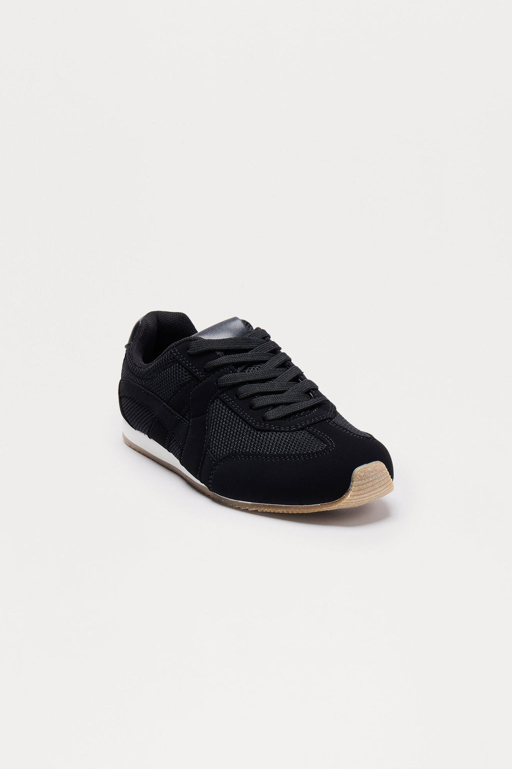 Glen Lace Up Sneakers - Black