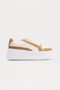 Dodge Platform Sneakers - Nude/combo
