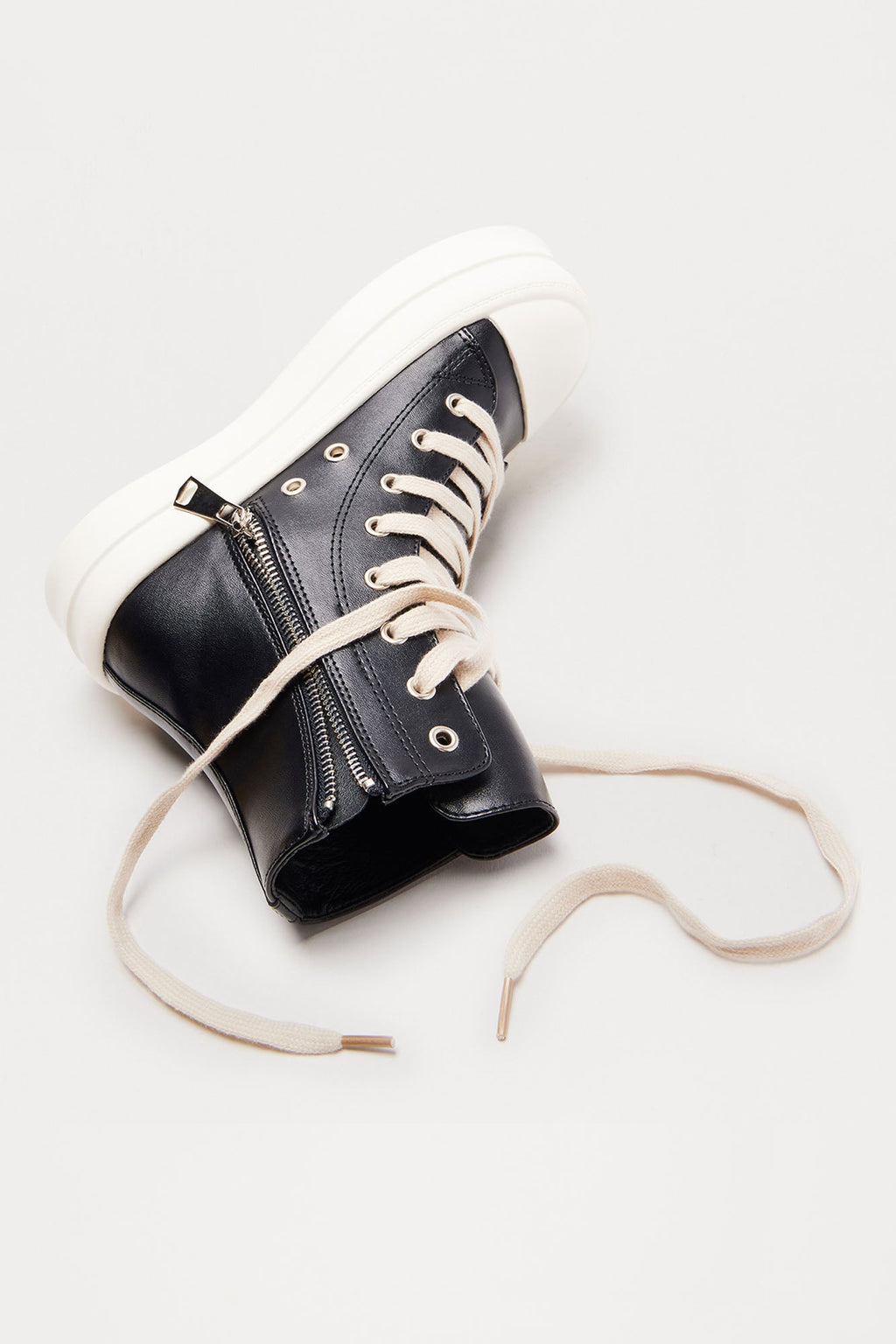 Crew Platform Sneakers - Black