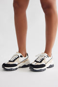 Bix Lace Up Sneakers - Black